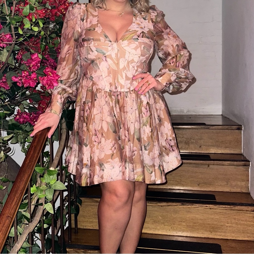 Bardot Zelina Mini Floral Dress